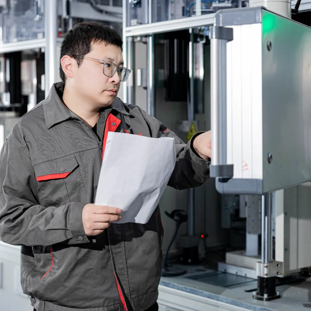 Column exterior inspection